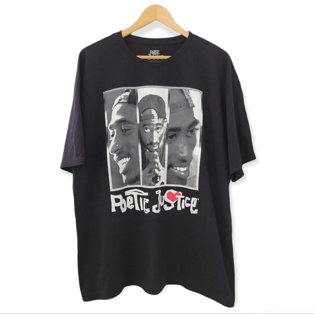 Poetic Justice Tupak T-shirt L NEW